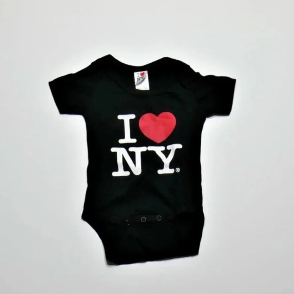 I Love NY Baby Bodysuit